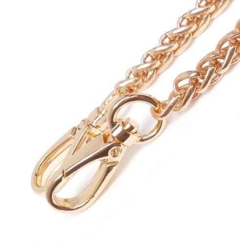DIY Handbag Chain 8mm Bag Strap Fashion Plating Gold Metal Iron Lantern Chains 43.3 Inches