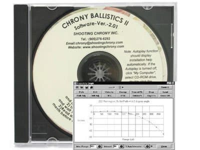 Chrony ballistics ii software orders over $150 by Shooting Chrony