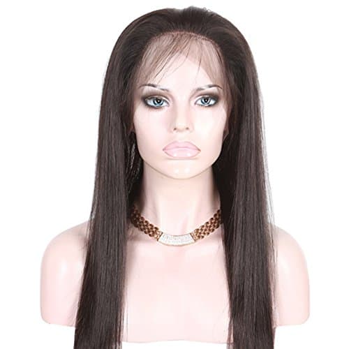 Haned 360 Full Lace Frontal Closure 22.5X4X2 Brazilian Virgin Hair Of Silk Material: The Effectiveness Of The Live Wire: 360 Full Lace Closure Cosmetic Features: Brazilian Hair,14Inchperformance Fashion, Natural Lifelike, Hairdressing, Hairdressing And Hairdressing Party, Cosply