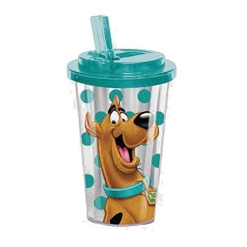 Scooby Doo Polka Dot 16 Ounce Insulated Acrylic Tumbler Cup by Spoontique