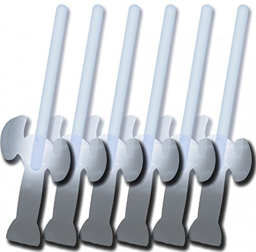 6x Glow Swords COLD WHITE (buy 5 get 1 free!) Factory-Fresh Premium Professional Quality Goods