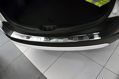 Teileplus24 L532C Stainless Steel Rear 3D Bumper Guard