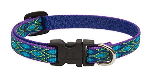 LupinePetOriginals 1/2" Rain Song 6-9" Adjustable Collar for Extra Small Dogs