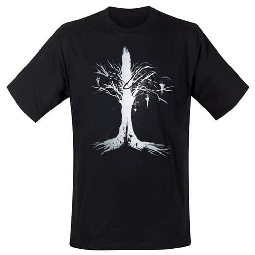 Used - T-Shirt Logo mit erhobenem Schrif (in S)