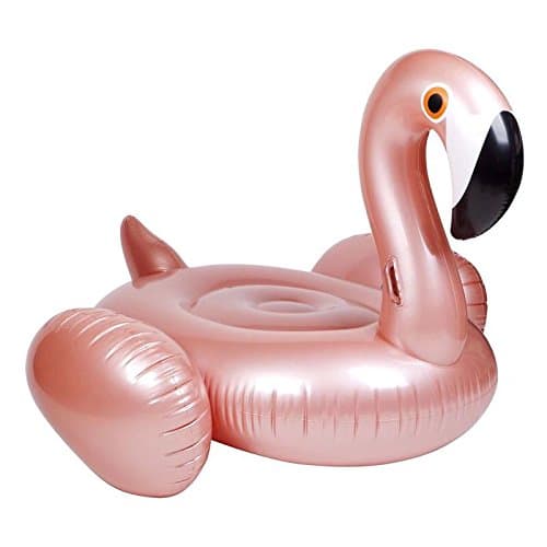 MobileFDL Giant Inflatable Flamingo Pool Float, Rose Gold Flamingo Environmental Protection Material Suitable for Adults and Children Play in the Pool