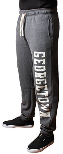 Mens American Freshman Fleece Tracksuit Bottoms Joggers Sweat Pants Heather Charcoal Marl / Parklands L