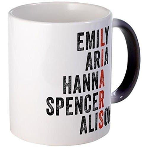 Funny Gifts for Him Inspirational Coffee Mug Pretty Little Liars Ceramic Mug Cups for Friends 11oz