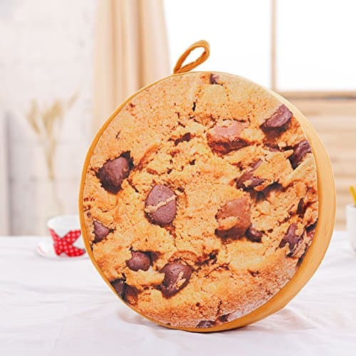 Yancyong Simulation Of 3D Cushion And Round Cushion Cushion Nap Pillow,Cookies,38Cm*38Cm