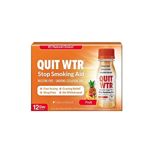 Safe Stop Smoking Shot/Smoking Cessation Supplement to Help Curb Cravings & Overcome The Urge to Smoke Fast (Fruit, 12 Day Detox)