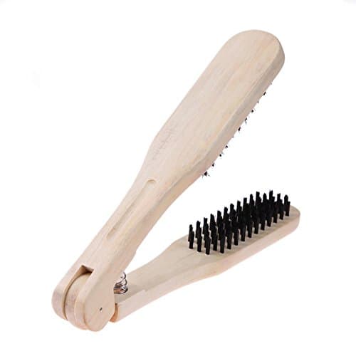 Gowind7 Straightener Hair Comb Anti-Static Hairdressing Styling Tools Wooden