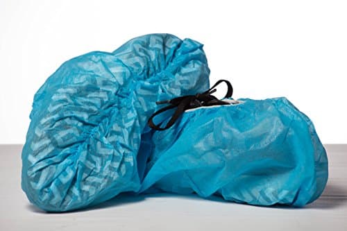 Total MRO Premium Disposable Boot & Shoe Cover - NON SKID - Durable - One Size Fits All - Water Resistant - 100 per box (50 pairs) - Perfect for Medical, Construction, Painting, Travel & Real Estate