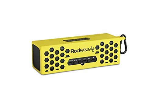 New Rocksteady 2 LOUD and CLEAR Portable Durable Bluetooth Speaker True 2.1 Stereo sound Integrated Speakerphone Water and Drop Resistant
