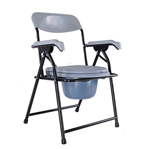 Healthcare Folding Padded Toilet Seat Pregnant,Disabled ,Patient ,Old Man Moving Toilet Bath Chair Shower Chair , B