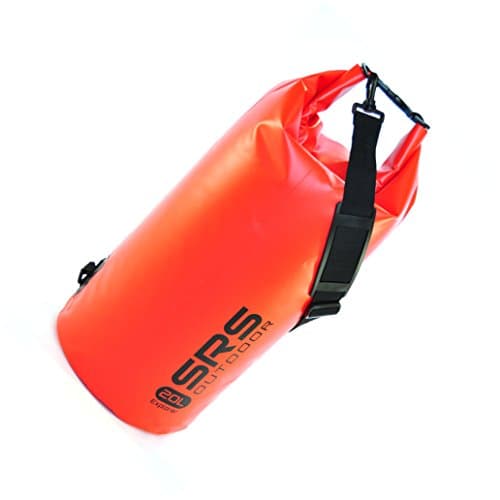 Explorer Dry Bag: 10L True-Volume Premium Waterproof Beach Tote / Beach Bag - Guaranteed Sealed-Bag Capacity - Scarlet Red