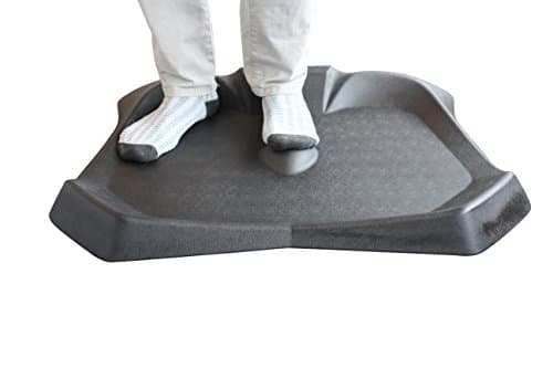 ErgoLoco Standing Desk Mat | Ergonomic Anti Fatigue Mat for Standing Workstations and Stand Up Desks | Fidget Mat with Uneven Surface for Maximum Benefit