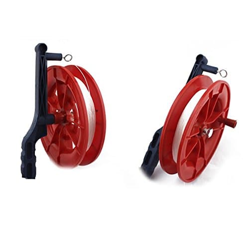 ShopSquare64 Grip Wheel Kite Reel Kite Ballbearing Handle with Line