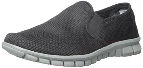 NoSox Men's Wino Slip-On Sneaker,Black/Grey,11 M US