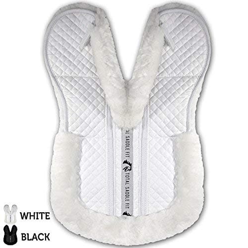 Total Saddle Fit - Six Point Saddle Pad - Wither Freedom Sheepskin Half Pad
