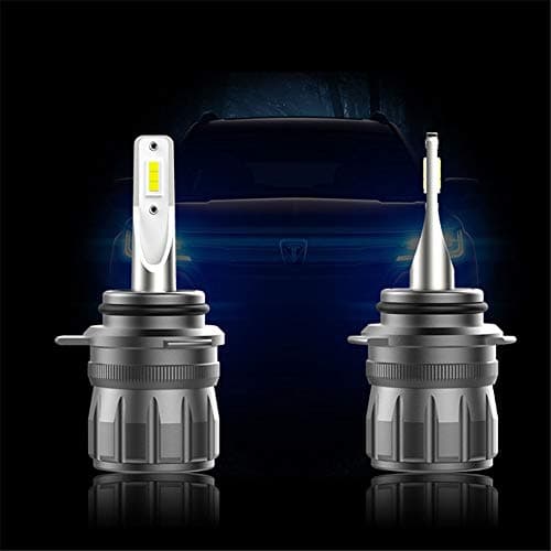 KOKOMALL Car Headlamp LED HIR2 9012 Replace for Halogen 360°Adjustable Light Pattern Headlights Bulb White