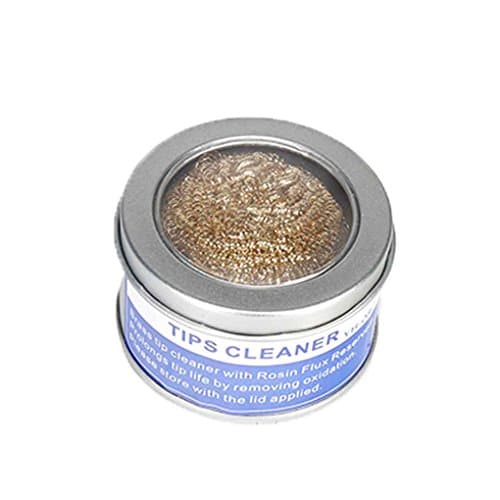 Topker us 08C High Rosin Flux Tools Soldering Iron Tip Cleaner Welding Solder Iron Tip Copper Ball Cleaner