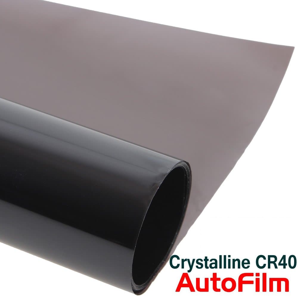 GB Materials CR40 Automotive Window Tint Film Solar Protective 3M Crystalline 40% VLT size 60" inch by 20" inch (152.4cm x 50.8cm)