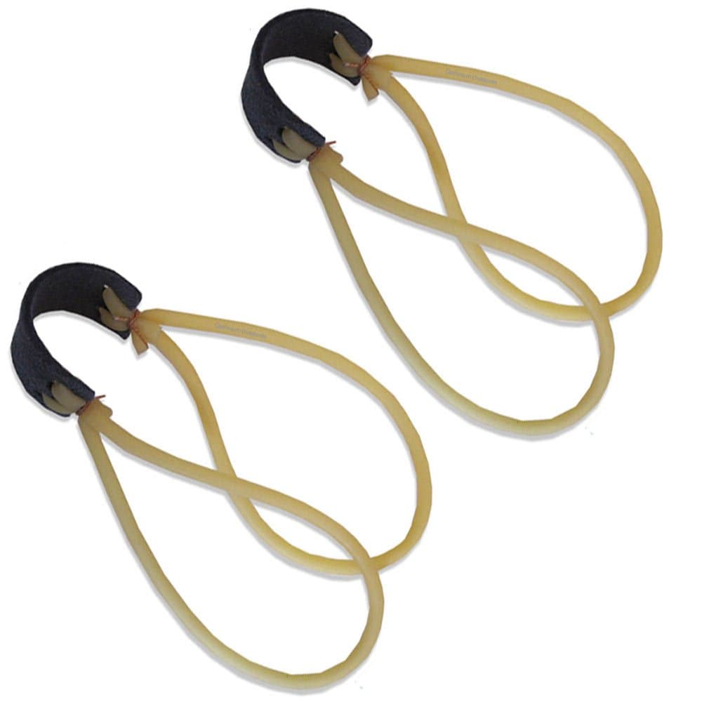 2 x Looped Catapult Slingshot Latex Rubber Band