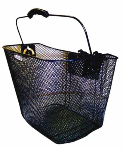Front Mesh Wire Basket With Quick Release Bracket
