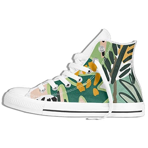 Birds In The Jungle For Men And Women Hi-tops Casual Sneakers Shoes Skateboard Classic New Vegan