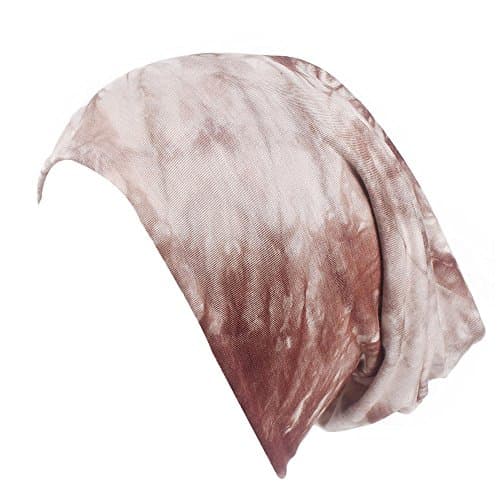 Smallrabbit Cotton Beanie Hats Women Printed Soft Sleeping Cap Turban Headband for Ponytail