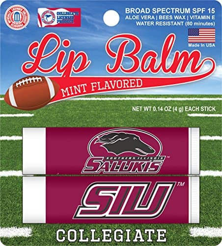 Southern Illinois Salukis 2 Pack Lip Balm - Crimson ,