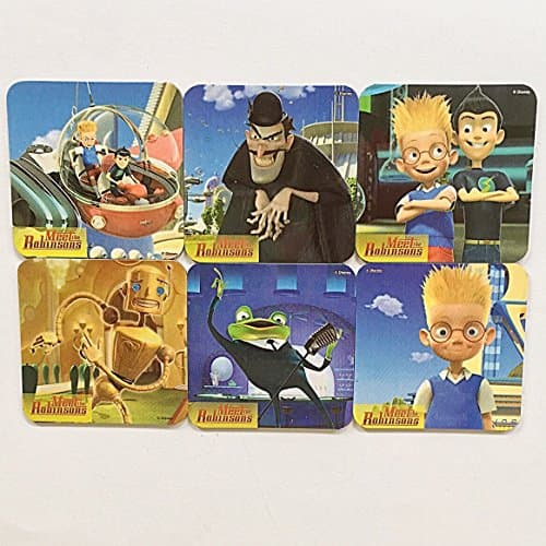Meet the Robinsons Refrigerator Magnets, 6 Disney Fridge Party Favors