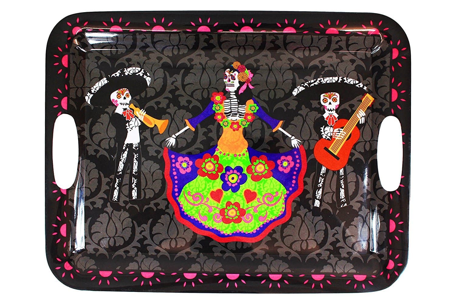 Disney Coco Movie Sugar Skull Large Serving Tray