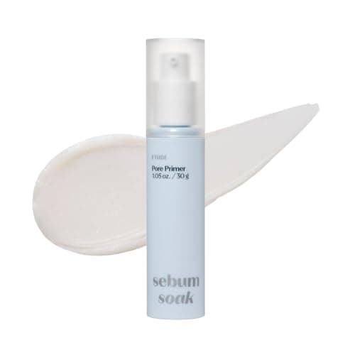 ETUDE Sebum Soak Pore Primer 30ml (23AD) | Long-Lasting Makeup Base with Sebum Control Effect and Matte Finish | Great Pore Coverage | Kbeauty, Korean Makeup