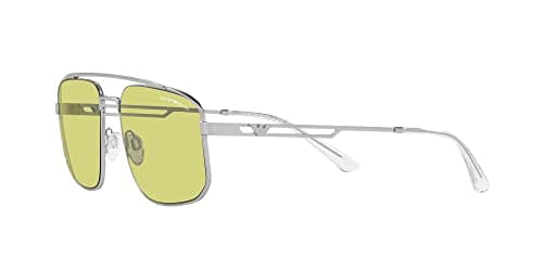 EMPORIO ARMANI(エンポリオアルマーニ) Men's Ea2139 Rectangular Sunglasses