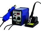 Siron Heavyduty Esd Safe 878Ad 2 In 1 Digital Smd Rework Station & Soldering Station Product of India, 100% Genuine
