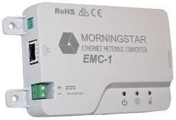 Morningstar - Ethernet Meterbus Converter, Enable Remote IP Connectivity on Morningstar Products, (EMC-1)
