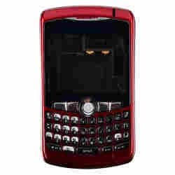 Housing (Complete) for BlackBerry 8330 Curve (Red)