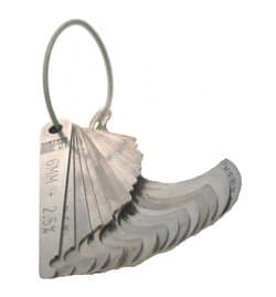 Metric Combination Wire Rope and Sheave Gauge (6mm-38mm)