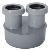 Waste Internal Reducer 110/40/40 for UPVC Drainage Pipes for placing in PP Boots or for sticking in PVC Boots