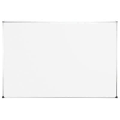 Thermal-Fused Dot Wall Mounted Grid Whiteboard, 4' H x 8' W