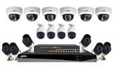 Lorex 16 Channel 3TB HDD NVR Security System with 16 1080P PoE Cameras