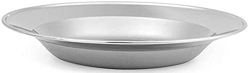 OUTDOOR FREAKZ Stainless Steel Plate and Bowl for Outdoor Activities/Camping/Adventure