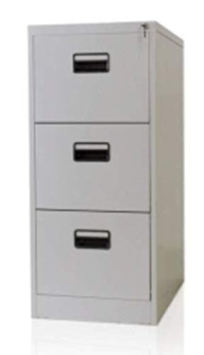 GDF GALAXY DESIGN FURNITURE Filing Cabinet 3 Drawer Vertical, Grey (107 X 62 X 45) By, GDF-3DR, (107 X 62 X 45) Cm