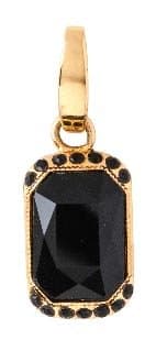 Spartina 449 Art Deco Black Charm - Jewelry Fashion Style Statement 800308-SPCH