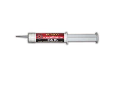 Mil-Comm MC2500® OIL 0.5 oz syringe - NRA® Licensed Gun Care System