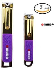 Deluxe Nail Clipper,Both Male and Female - Wide Opening and Sharp Blades For Fingernails & Toenails.B3000-34 (2-PCS)