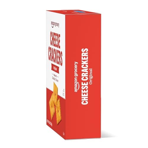 Amazon Brand - Happy Belly Original Cheese Crackers, 12.4 ounce (Pack of 1)