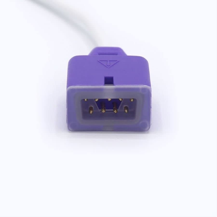 Compatible Disposable Neonatal Adult Spo2 Sensor for Nellcor MAX-N Probe, Adhesive Tape Sensor Medical 9 Pins Oximax Monitor 5 Pack
