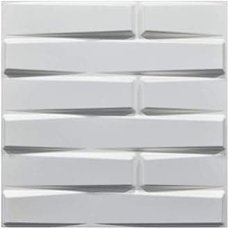 Art3d 32 Sq Ft Decorative 3D Wall Panels for TV Background (Plant Fiber)