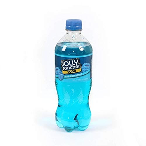 Jolly Rancher Blue Raspberry Soda, 20 Ounce (24 Bottles)
